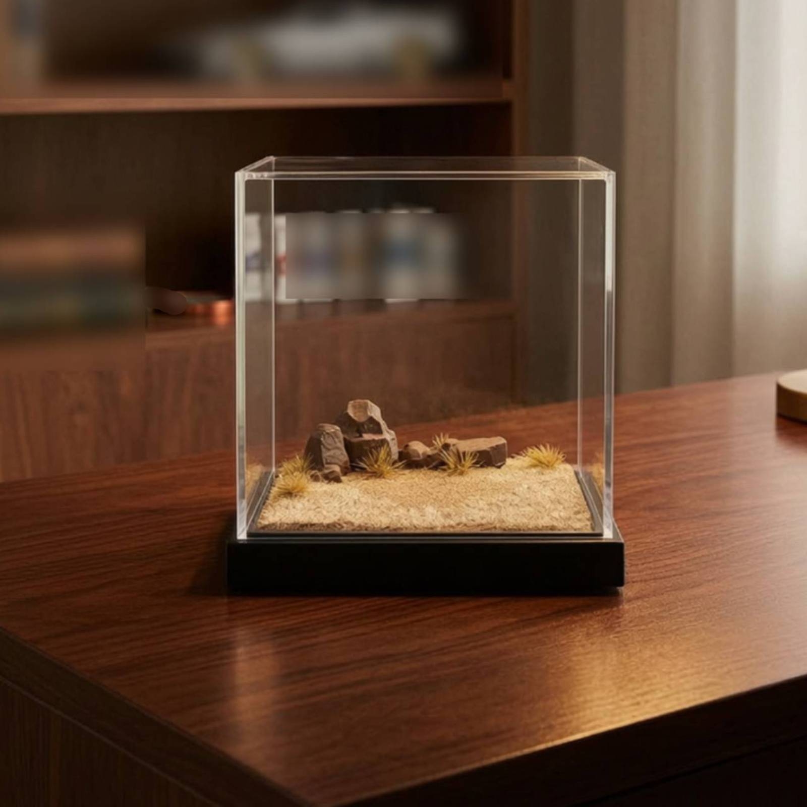 Display Case Acrylic - Piattaforma per Scene in Miniatura con