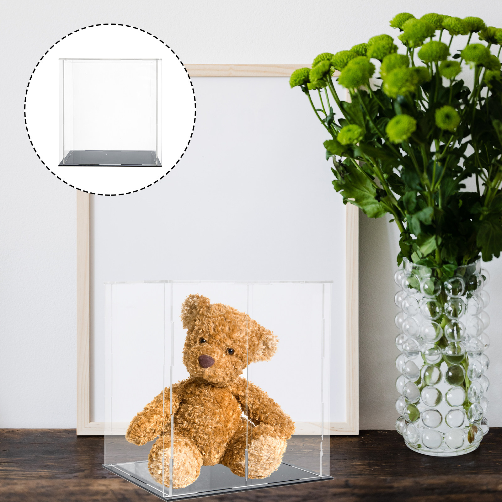 Display Case Acrylic - Vetrina in acrilico resistente, trasparente e