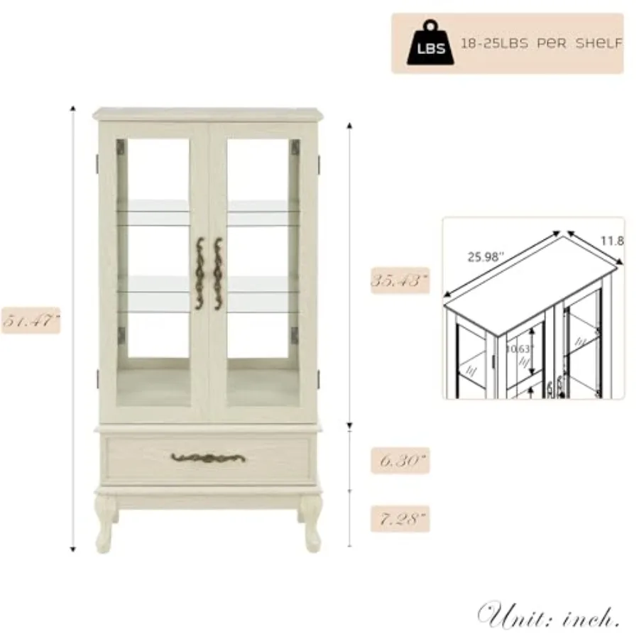 Vetrina per soggiorno: mobile  - Display Case Acrylic recensione e prezzo