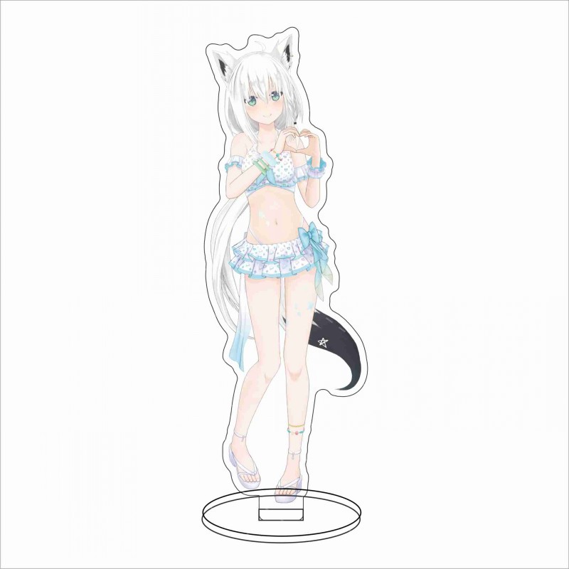 16CM Anime Hololive Shirakami  - Figma Stand Set recensione e prezzo