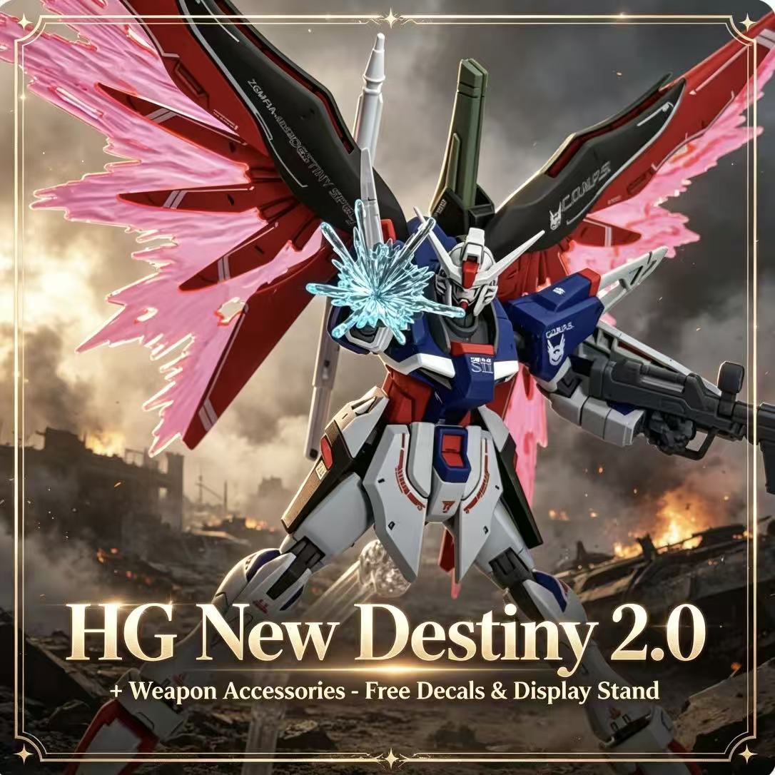 224 HG 1/144 Destiny Spec II F - Bandai Model Gundam Hg recensione e prezzo