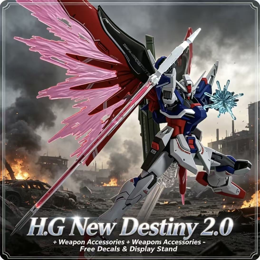 224 HG 1/144 Destiny Spec II F - Bandai Model Gundam Hg recensione e prezzo