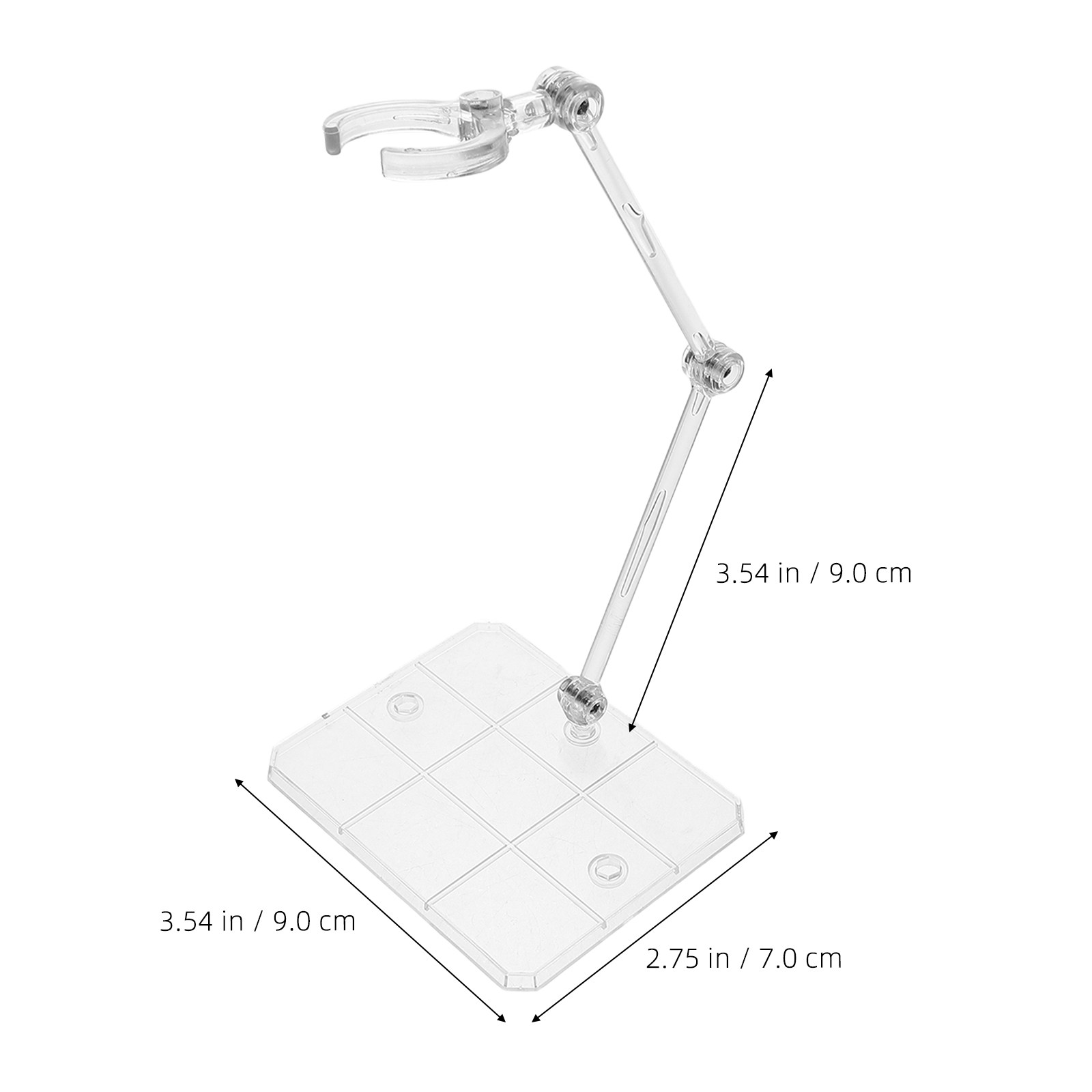 Set da 3 supporti trasparenti  - Action Figure Stand recensione e prezzo