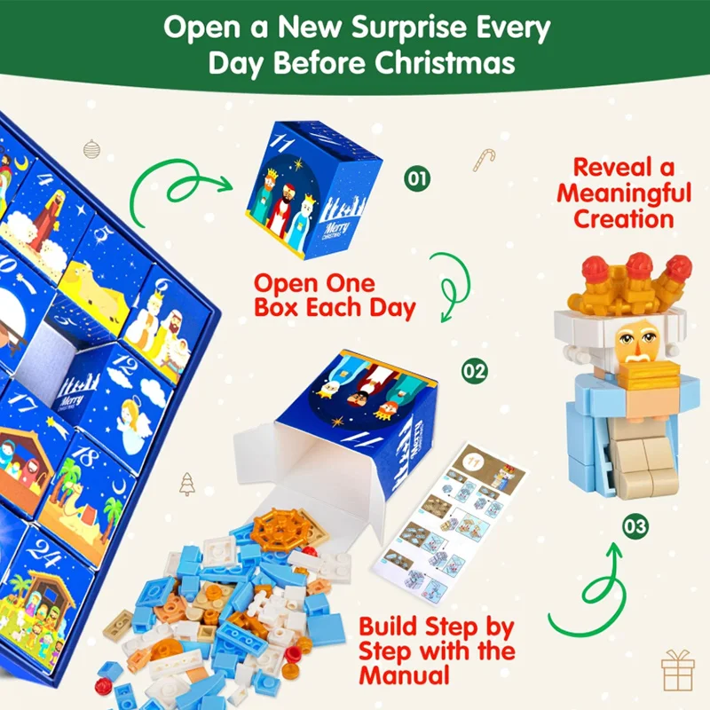 Calendario dell'Avvento 2026 S - Building Block Mini recensione e prezzo