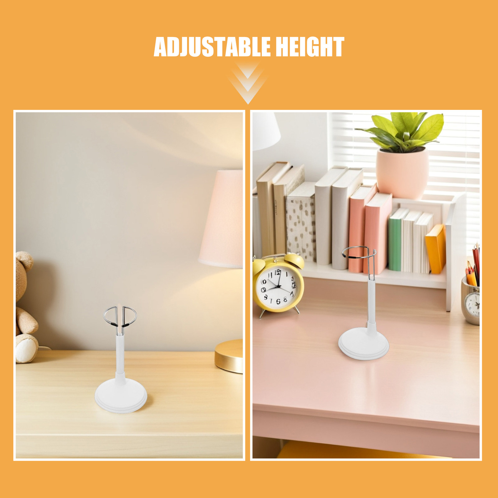 5 supporti bianchi regolabili  - Action Figure Stand recensione e prezzo